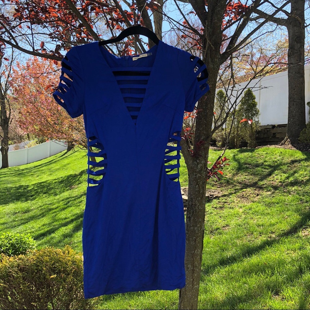 cut out bodycon dress